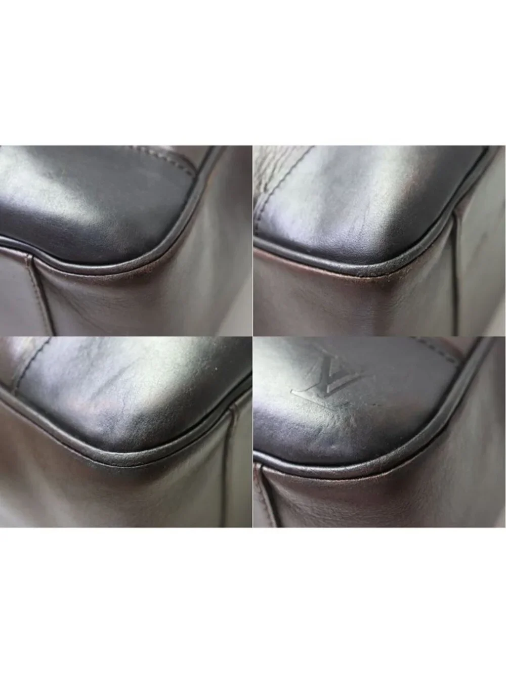 Louis Vuitton Utah Acoma Leather Business Bag